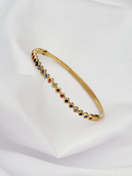 Steel Premium Bangle // KELEPCE-4352