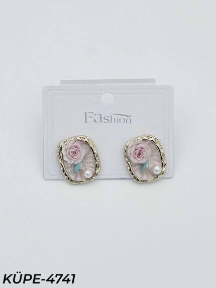 Steel Art Earrings // Earrings-4741