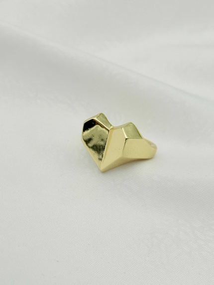Steel Vintage Ring (Adjustable) // Ring-2369