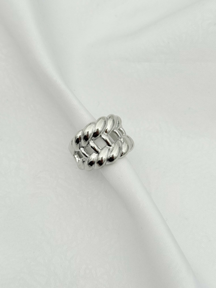 Steel Vintage Ring (Adjustable) // Ring-2354