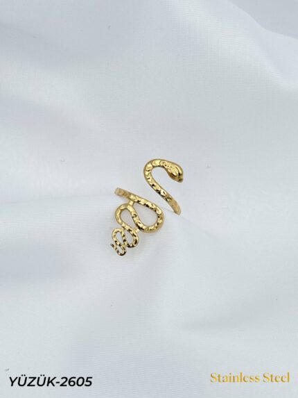 Steel Ring (Adjustable) // Ring-2605