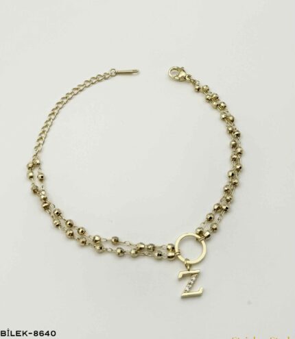 DORİKOLU Letter Bracelet //WRIST-8640