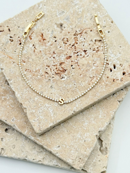 Riviera Letter Bracelet // WRIST-6044