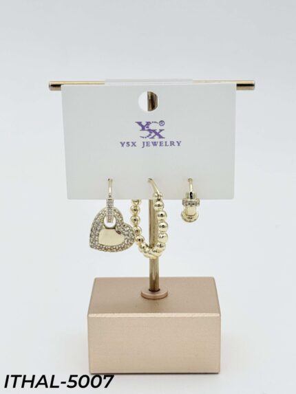 YSX 3-Piece Earring Set // ITHAL-5007